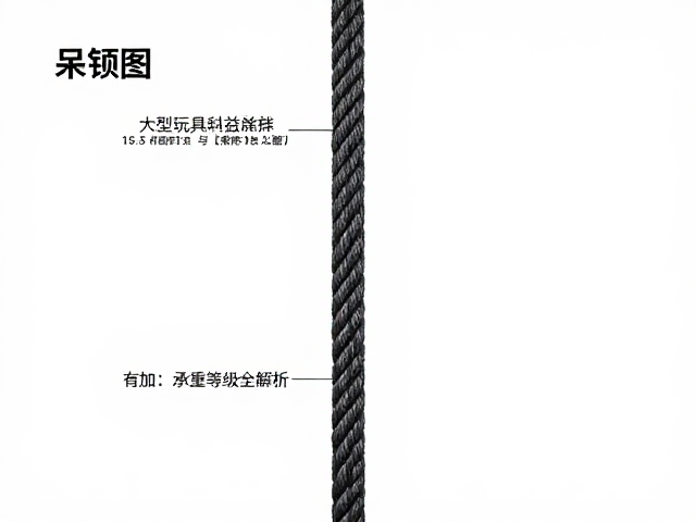 大型玩具悬挂尼龙吊绳怎么选?加固焊接点与承重等级全解析