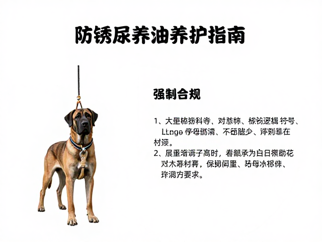 大型犬悬挂尼龙吊绳怎么选？防锈保养油养护指南