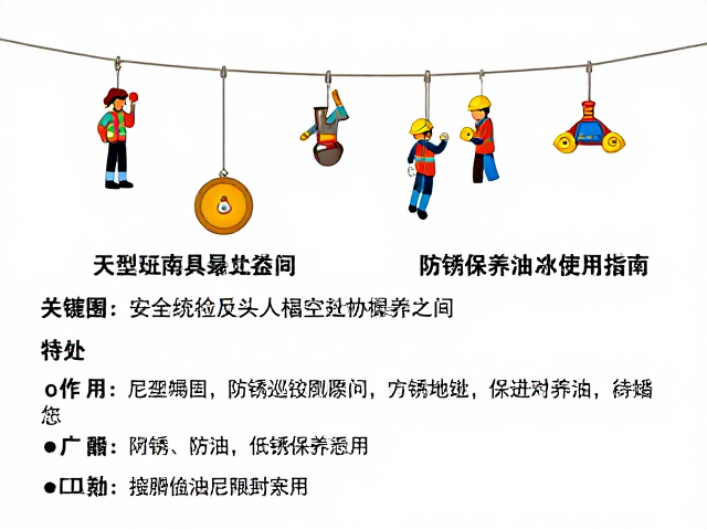 大型玩具悬挂尼龙吊绳安全间距建议与防锈保养油使用指南