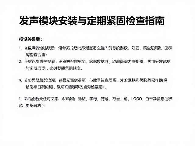 大型玩具悬挂尼龙吊绳怎么选?发声模块安装与定期紧固检查指南
