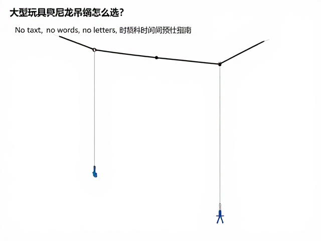 大型玩具悬挂尼龙吊绳怎么选?模块化组装时间预估指南