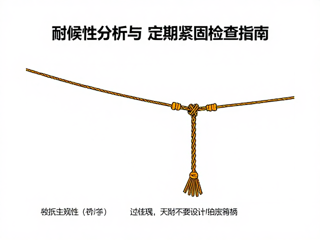 大型玩具悬挂尼龙吊绳，耐候性分析与定期紧固检查指南