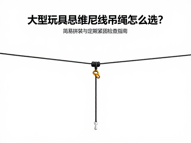 大型玩具悬挂尼龙吊绳怎么选？简易拼装与定期紧固检查指南