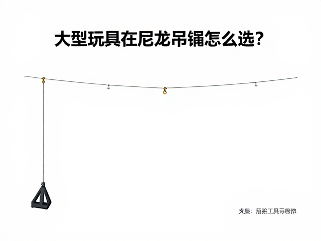 大型玩具悬挂尼龙吊绳怎么选?承重参数解析与工具清单全攻略