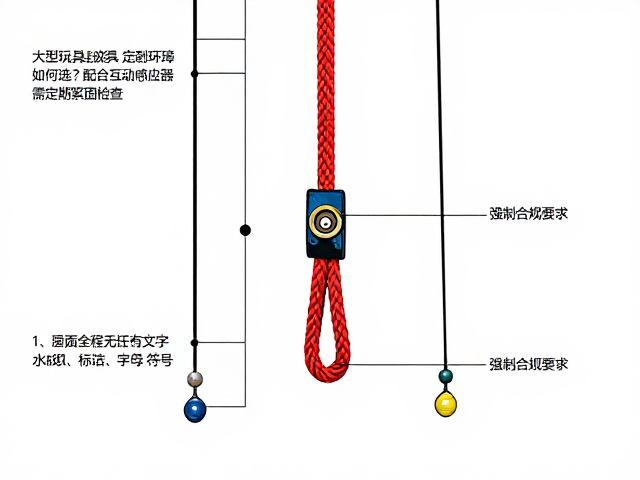 大型玩具悬挂尼龙吊绳如何选?配合互动感应器需定期紧固检查