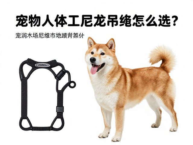 大型犬市场增长下,宠物人体工学尼龙吊绳怎么选?