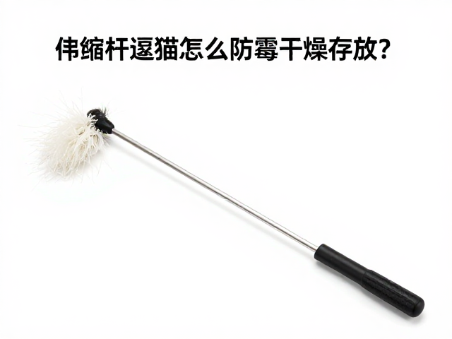 伸缩杆逗猫棒怎么防霉干燥存放?兼顾本体感觉训练与清洁指南