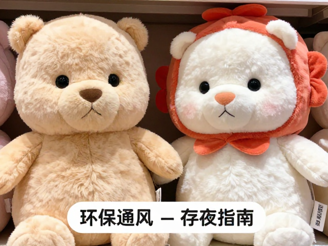 大号互动毛绒玩偶选购,环保TP软胶材质与干燥通风存放指南