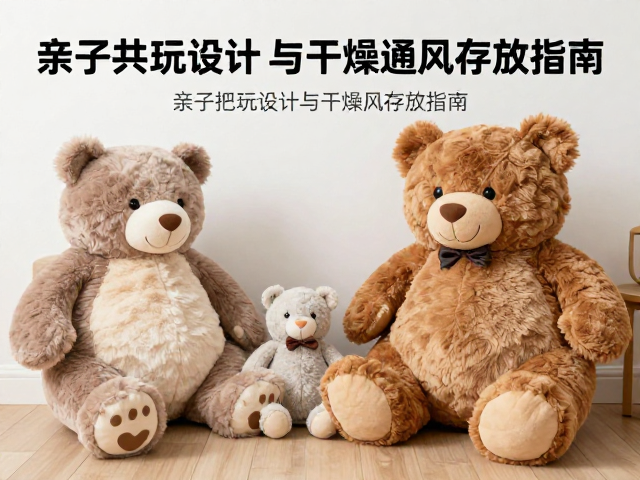 大号互动毛绒玩偶怎么选?亲子共玩设计与干燥通风存放指南