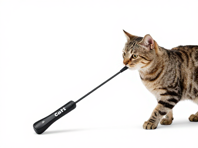 Catit异形伸缩逗猫棒,高颜值互动,激发猫咪狩猎本能