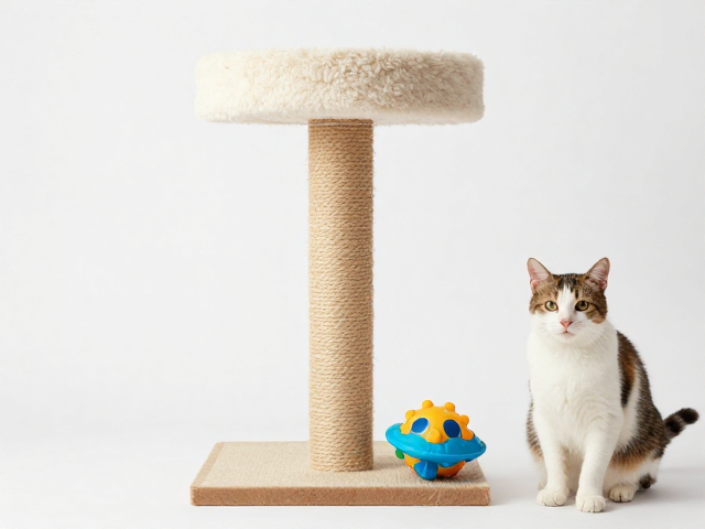 猫抓板/剑麻柱怎么选?附老年宠物与浮水橡胶玩具搭配指南