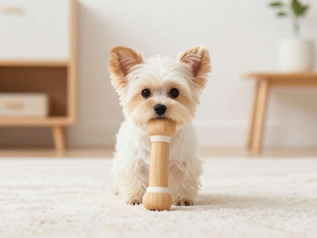 小型犬迷你轻量化磨牙咬具,高颜值家居融合风设计