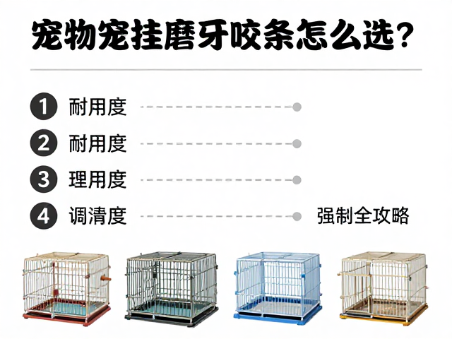 宠物笼挂磨牙咬条怎么选?耐用度分级与可调难度漏食全攻略