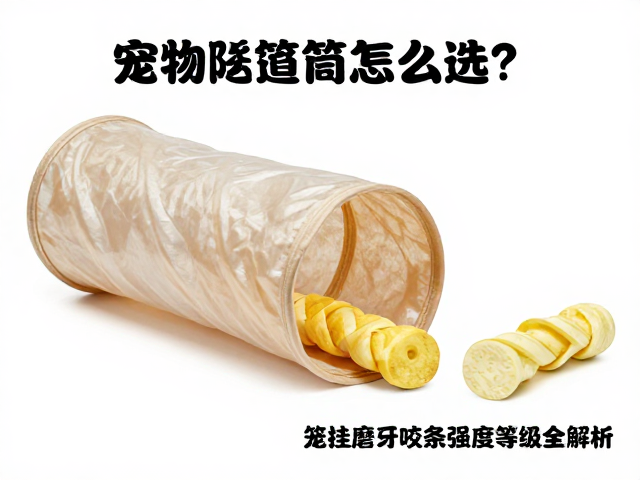 宠物隧道钻筒怎么选?笼挂磨牙咬条强度等级全解析