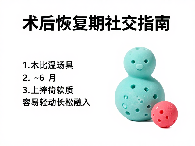 术后恢复期社交指南,无冲击软质泡沫玩具助轻松融入