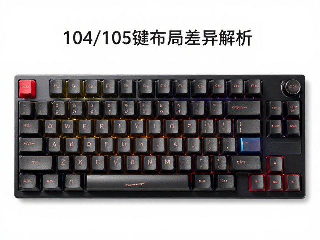 全尺寸108键机械键盘怎么选?窄边框显示器适配与104/105键布局差异解析