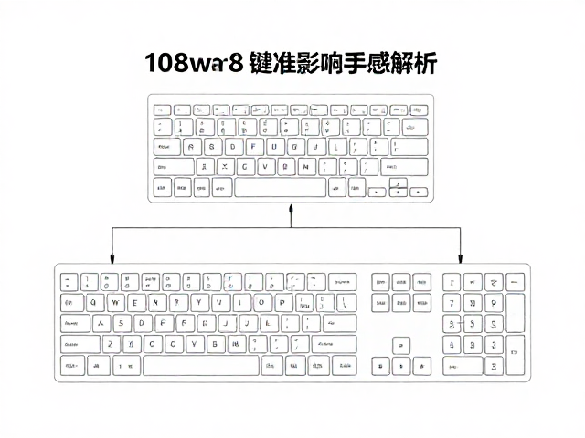 键位紧凑度影响手感吗？108键与标准104键布局解析