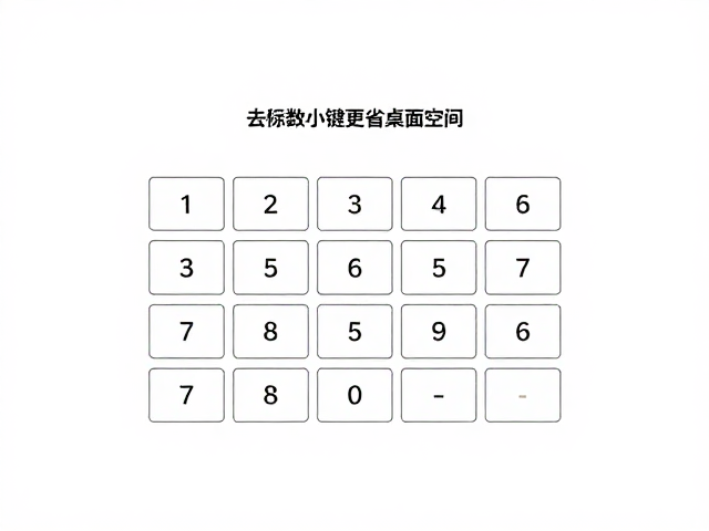 全尺寸108键布局解析,为何去除数字小键盘更省桌面空间?