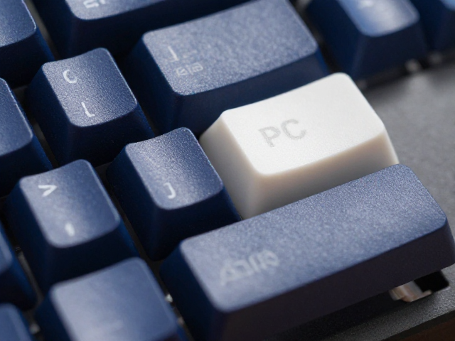 电竞防滑ABS键帽对比PC,蚀刻纹理谁更跟手?