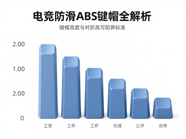 电竞防滑ABS键帽选购,双色注塑工艺与键帽高度标准全解析