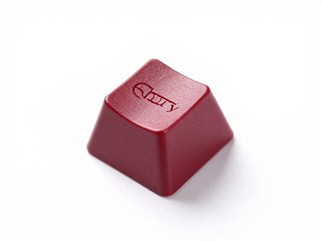 Cherry高度电竞防滑ABS键帽,激光雕刻工艺解析与选购指南