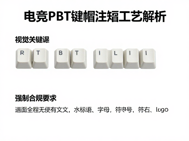 电竞PBT键帽注塑工艺解析，长期使用不变形指南