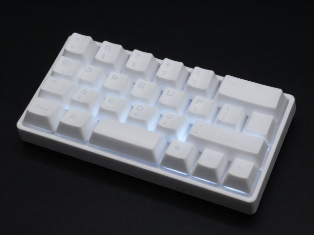 电竞PBT键帽透光性评测，3D立体成型工艺解析