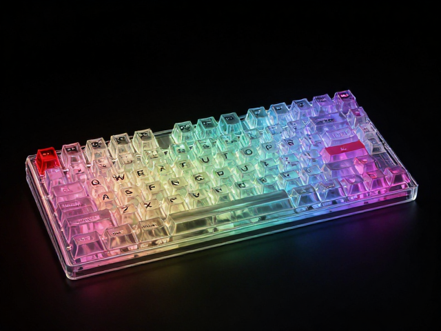 高透RGB PC电竞键帽,多功能复合材质,打造高端客制化机械键盘