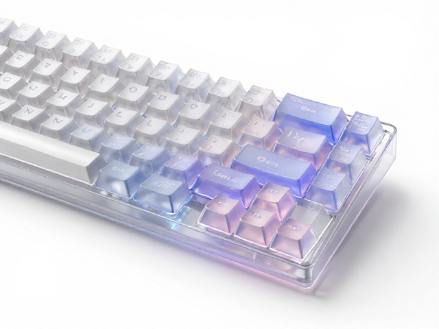 高透RGB PC电竞键帽,比玻璃更轻,高光泽度极致颜值推荐