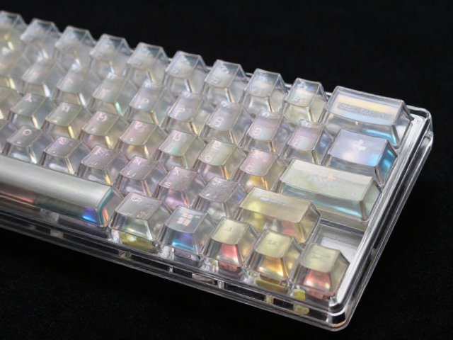 高透RGB PC键帽折射率解析,专用清洁剂养护指南,告别泛黄发黄