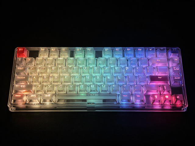 高透RGB PC键帽定制,精准色彩管理与折射率优化指南