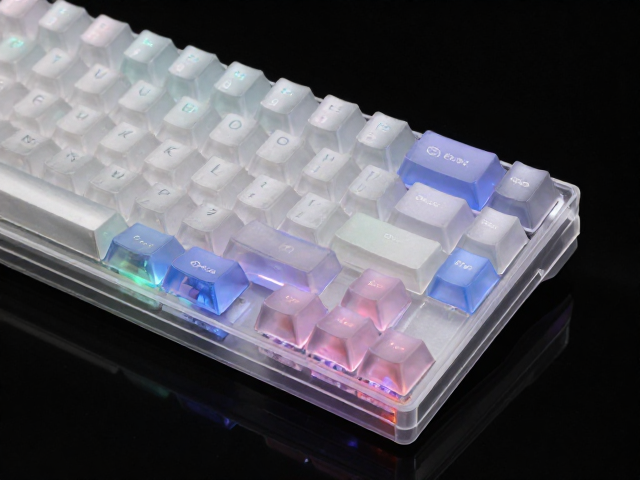 高透RGB PC电竞键帽优缺点,双色注塑工艺与易沾指纹问题深度解析