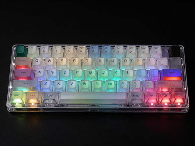 高透RGB PC键帽定制,精准色彩管理与折射率优化指南