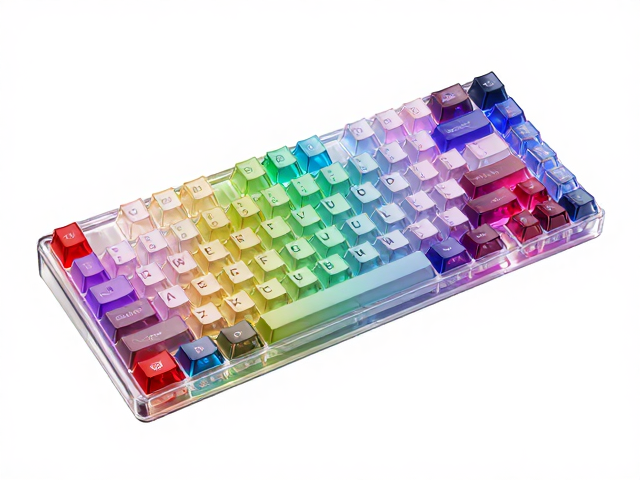 高透RGB PC键帽DIY,色彩超越传统塑料,打造极致电竞个性改装