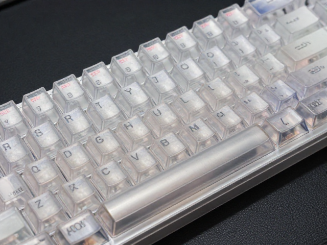 高透RGB PC电竞键帽清洗指南,ABS/PC复合材质去油污技巧