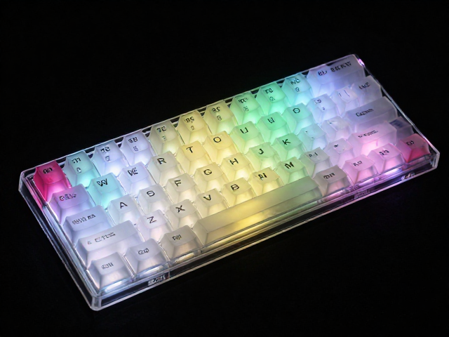 高透RGB PC电竞键帽评测,双色注塑工艺为何成为中高端主流?