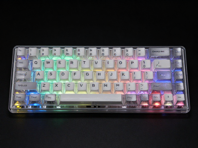 高透RGB PC电竞键帽为何需消光涂层?解析特殊工艺增强手感的秘密