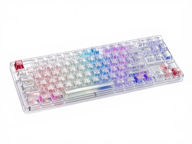 高透RGB PC电竞键帽评测,双色注塑工艺为何成为中高端主流?