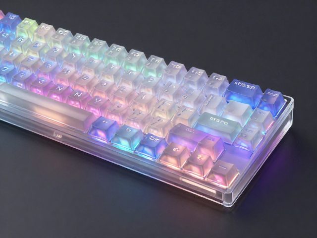 高透RGB PC电竞键帽为何需消光涂层?解析特殊工艺增强手感的秘密