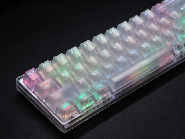 高透RGB PC电竞键帽为何需消光涂层?解析特殊工艺增强手感的秘密