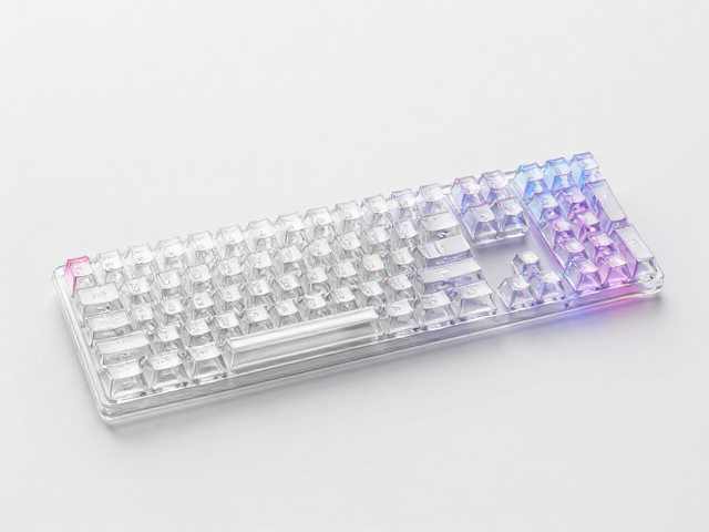 高透RGB PC键帽，打造水晶般通透的高端电竞与办公桌面