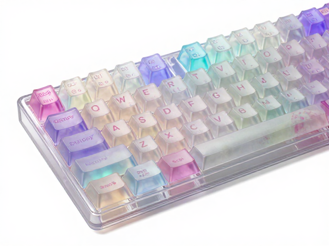 高透RGB PC键帽注塑工艺与丝网印花解析,打造极致透光电竞键帽