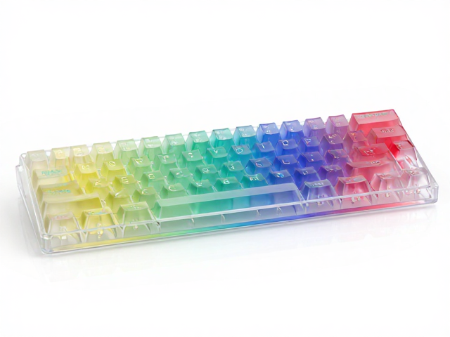 高透RGB PC电竞键帽，注塑工艺与易染色特性全解析