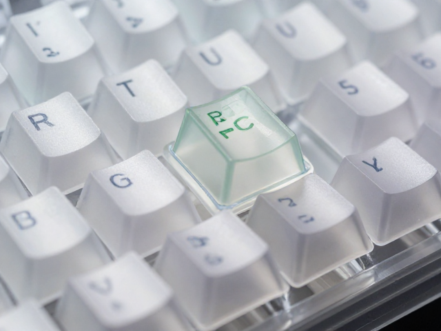 高透RGB PC电竞键帽，注塑工艺与易染色特性全解析