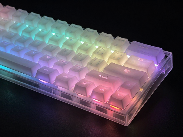 高透RGB PC电竞键帽透光性好吗?长期光照会变色吗?