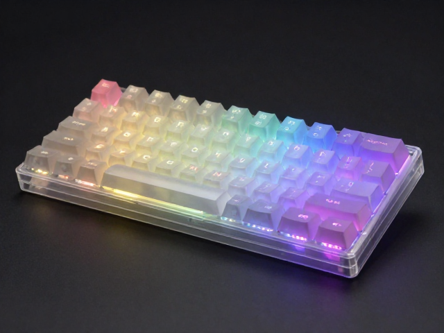 高透RGB PC电竞键帽透光性好吗?长期光照会变色吗?