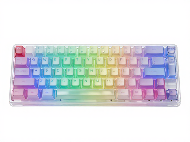 高透RGB PC电竞键帽，注塑工艺与易染色特性全解析