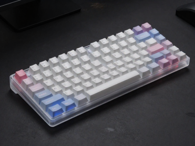 高透RGB PC电竞键帽，哑光磨砂质感，打造高端办公桌面美学