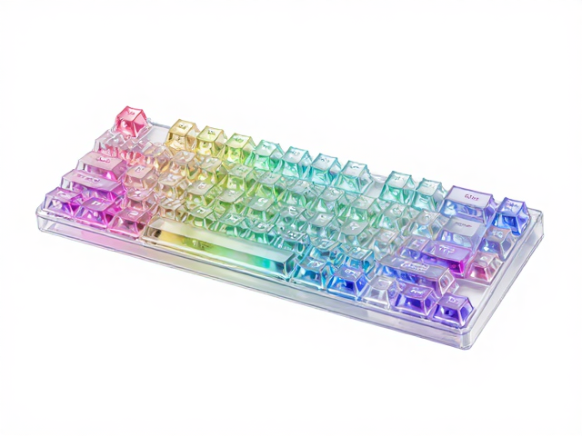 高透RGB PC电竞键帽,双色注塑工艺解析,易染色定制指南