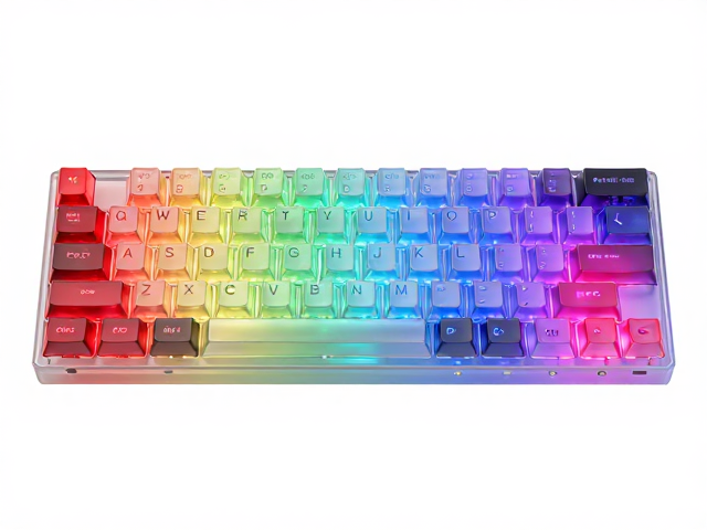 高透RGB PC电竞键帽怎么选?解析表面光泽度与折射率对灯光效果的影响